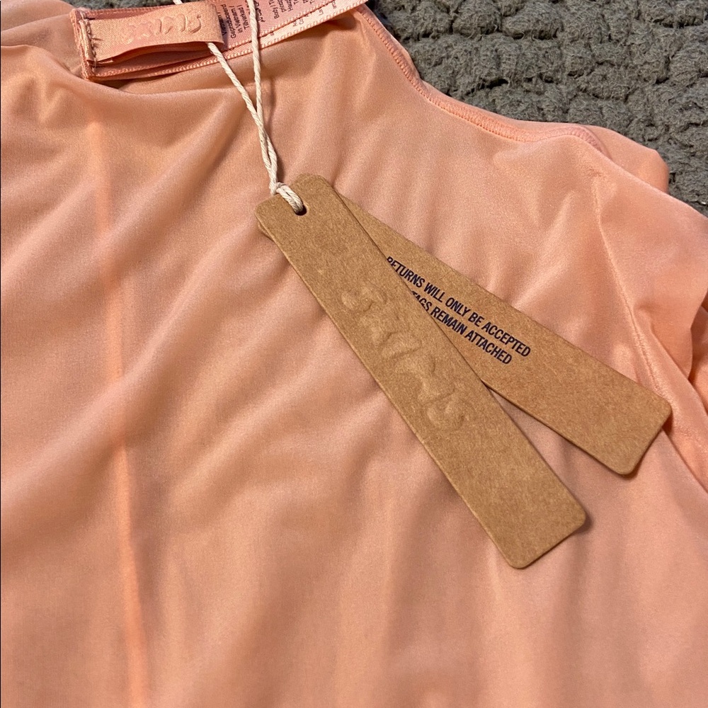SKIMS - Mily Sheer Tunic - Desert Clay - Picture 6 of 8